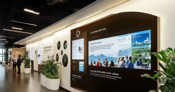 形象墻成為傳遞企業(yè)魅力的超級媒介！