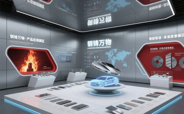 被千度鋼流燙到心跳，鋼鐵企業(yè)科技展廳也太酷了吧？