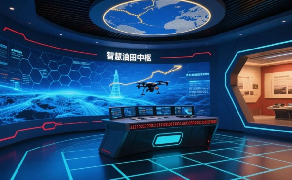 石油會(huì)“開口說話”？這座油田文化展廳讓巖芯數(shù)據(jù)活了！