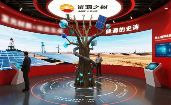 石油新能源展廳設計的“能源大腦”有多強？