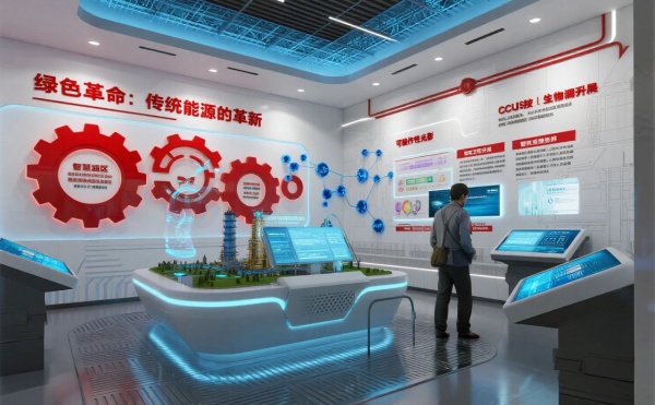 石油新能源展廳設計的“能源大腦”有多強？