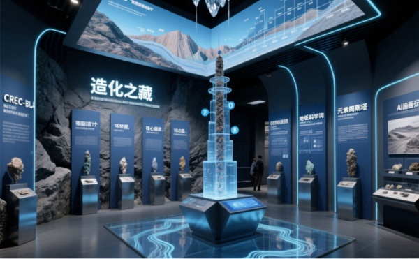 中鐵礦產(chǎn)資源展廳設(shè)計